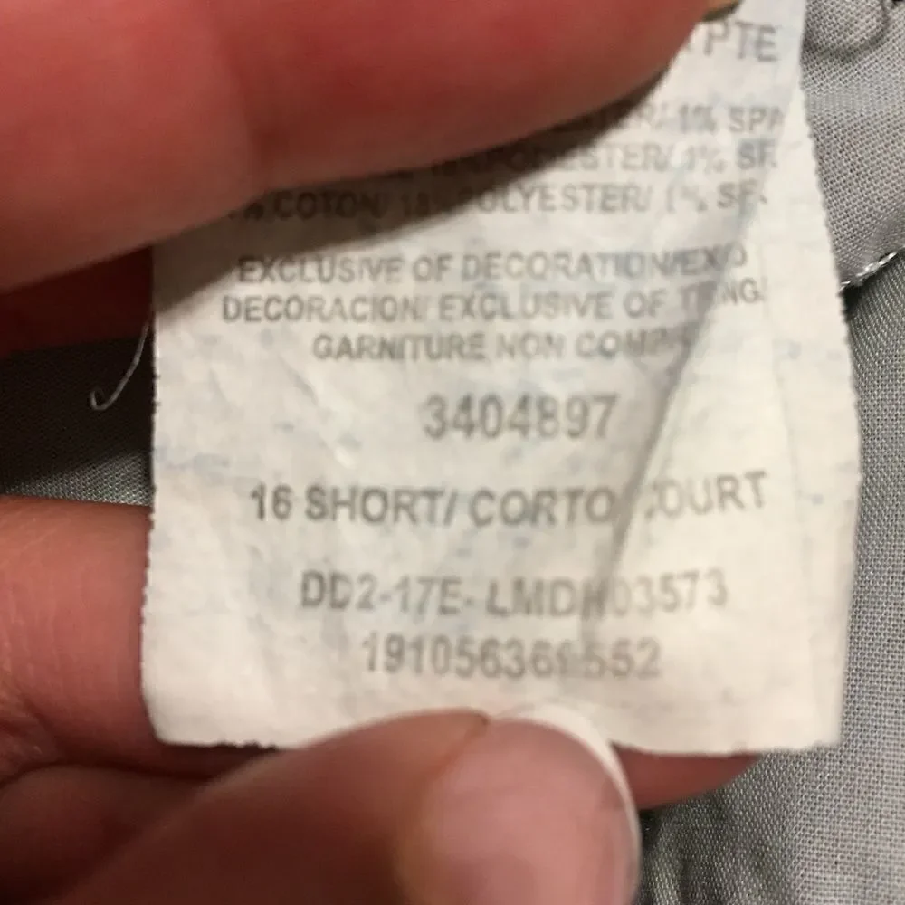 Lee classic fit straight leg 16 short